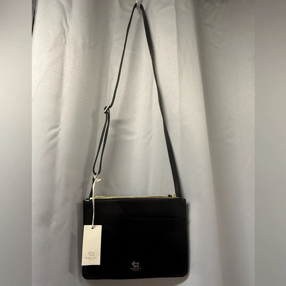 Radley London Black Crossbody Bag NWT